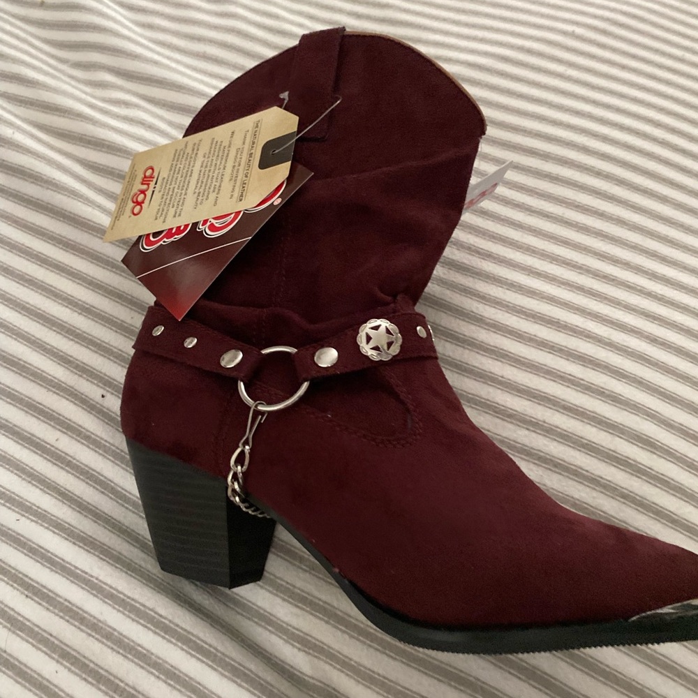 DINGO RED HEELED BOOTS